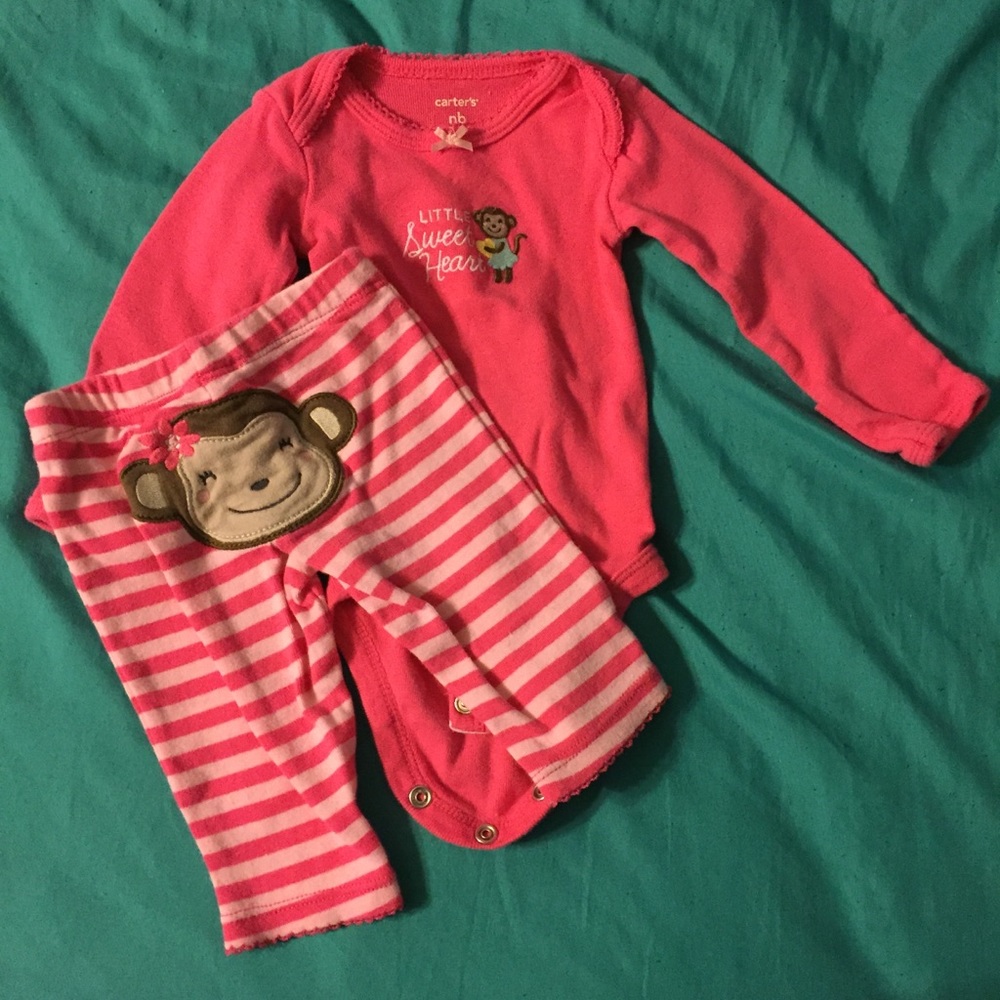 💜Baby Girls Newborn Carters Outfit💜